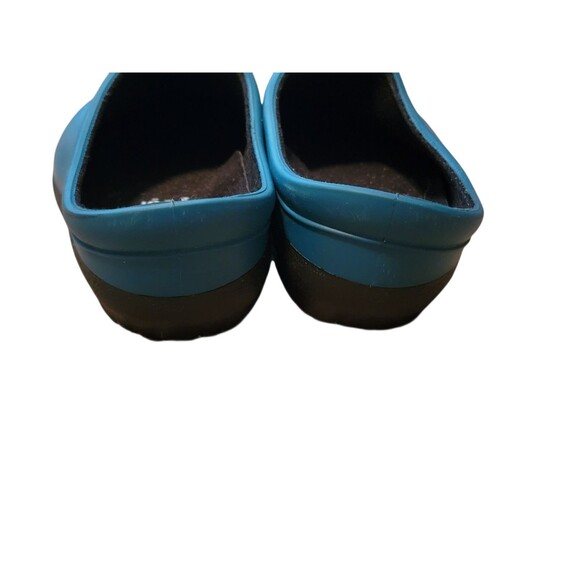 Sloggers Shoes Womens 6 Dark Teal Slip On Comfort Outdoor Yard Clogs Garden - Picture 3 of 6